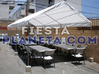 carpa 10 x 30 sillas
