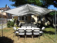 12x20 carpa mesas y sillas