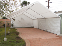 carpa grande con paredes