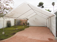 20x30 carpa con paredes