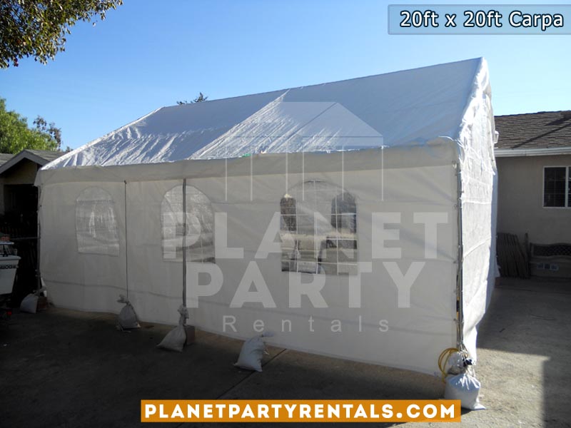 Carpa 20x20 con paredes para renta valle de San Fernando - precios y fotos