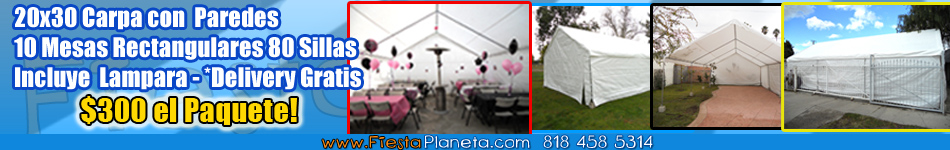 carpa barata para boda xv anos con sillas y mesas baratas